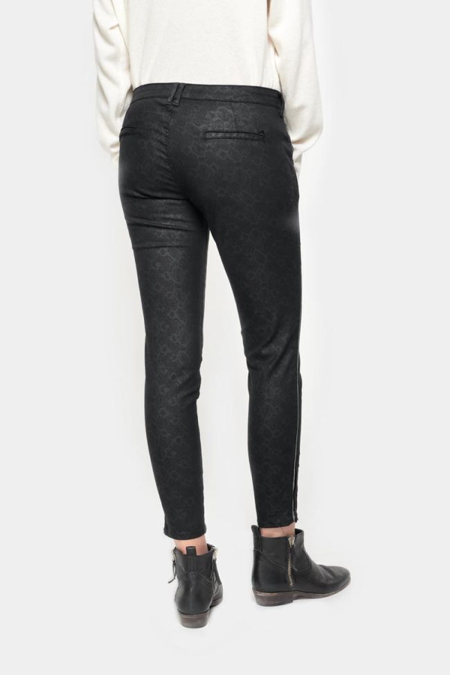 Snakeskin-pattern Rommy trousers