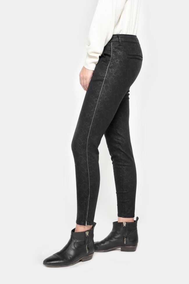 Snakeskin-pattern Rommy trousers