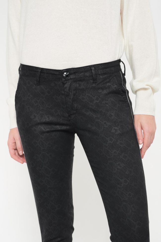 Snakeskin-pattern Rommy trousers