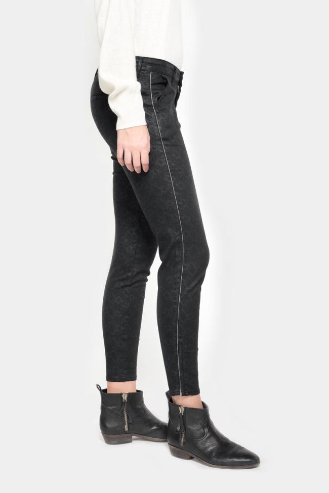 Snakeskin-pattern Rommy trousers