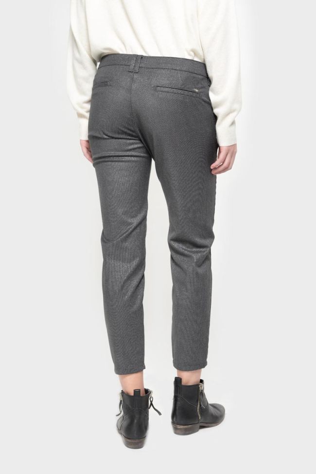 Shiny grey Vittoria trousers