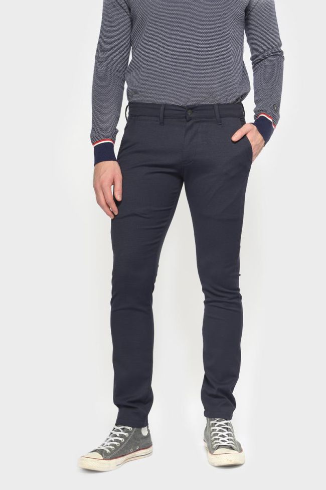 Blue and black Fano trousers