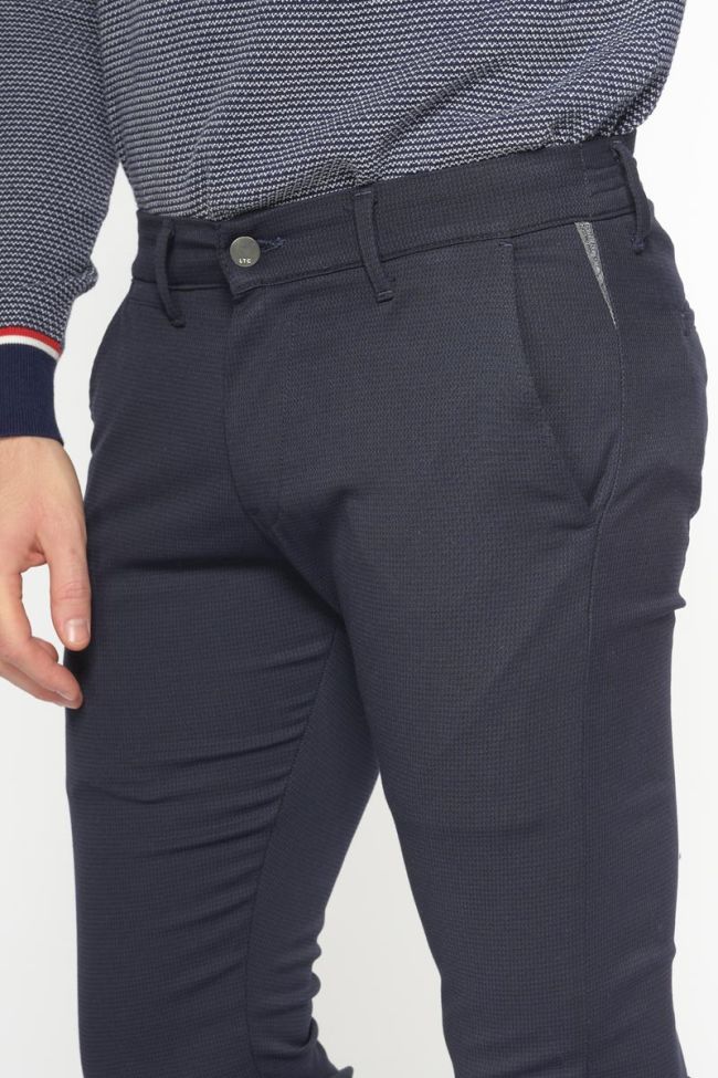 Blue and black Fano trousers