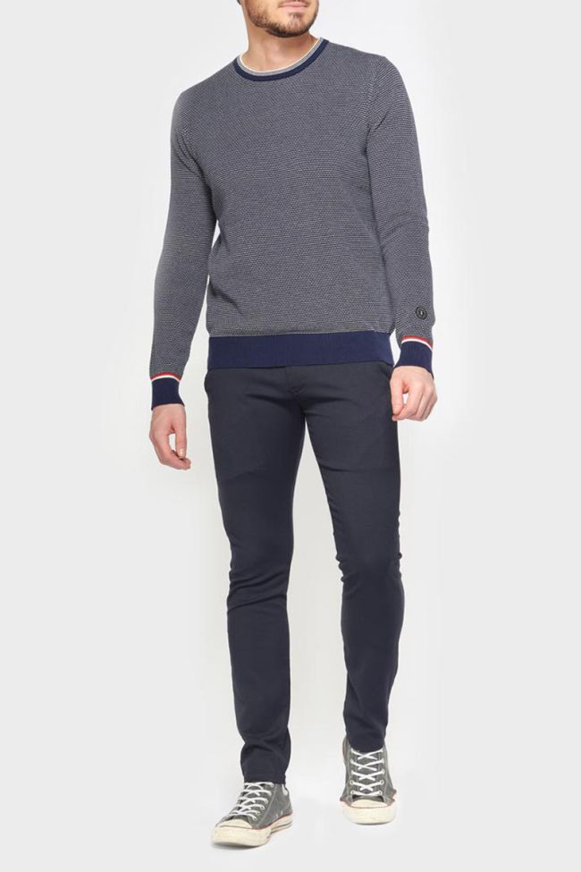 Blue and black Fano trousers