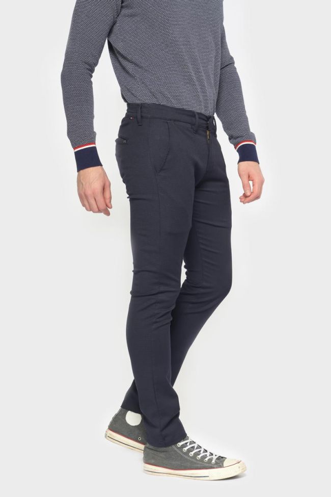 Blue and black Fano trousers