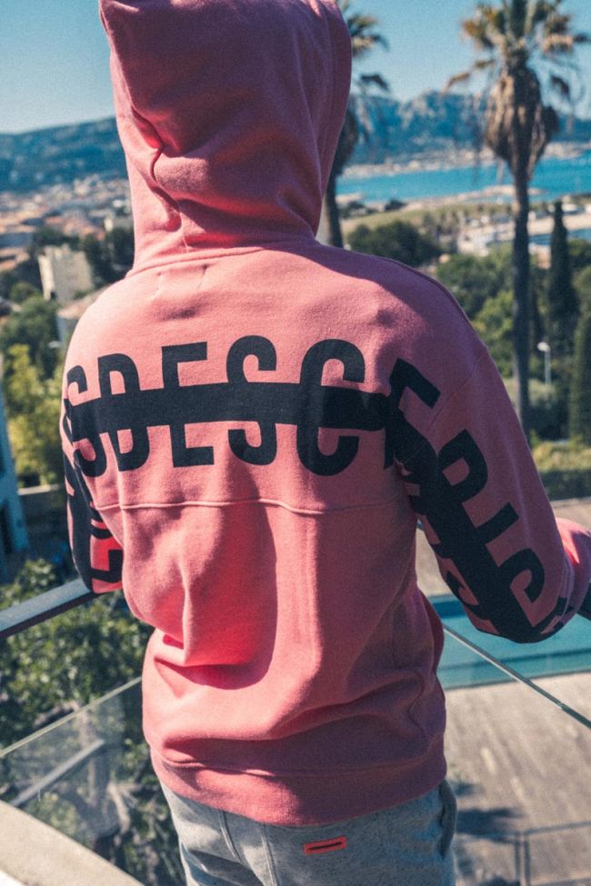 Pink Abovebo hoodie