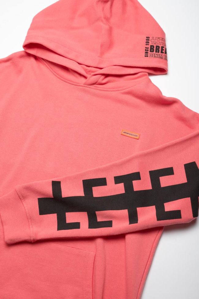 Pink Abovebo hoodie