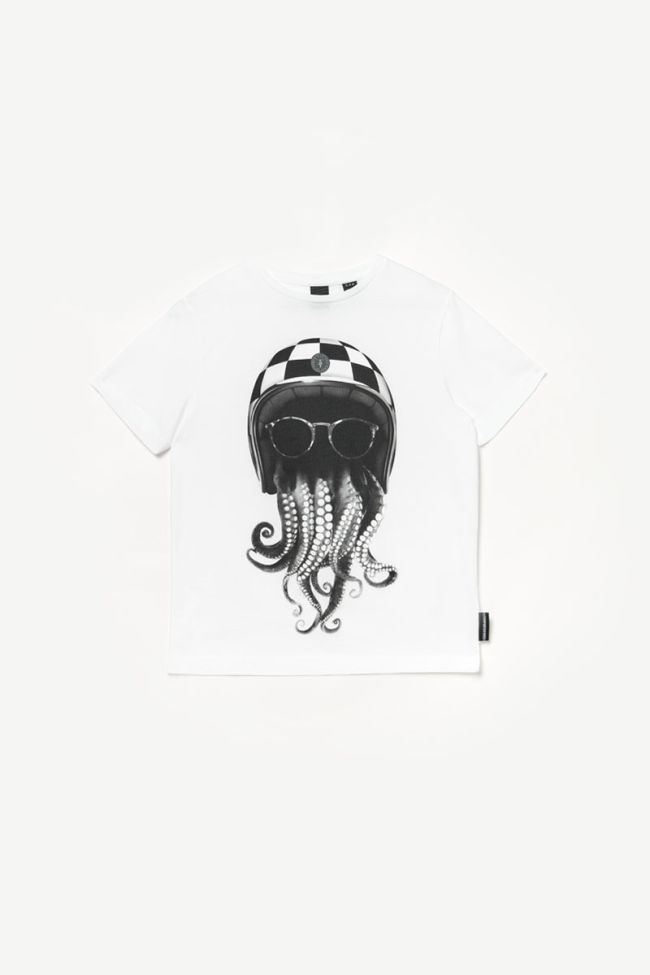 Printed white Fresnobo t-shirt