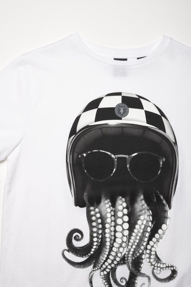 Printed white Fresnobo t-shirt
