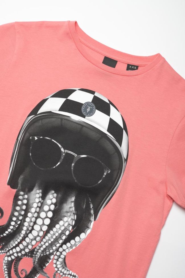Printed pink Fresnobo t-shirt