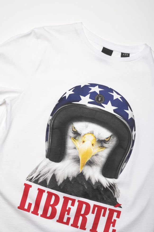 Printed white Leavenbo t-shirt