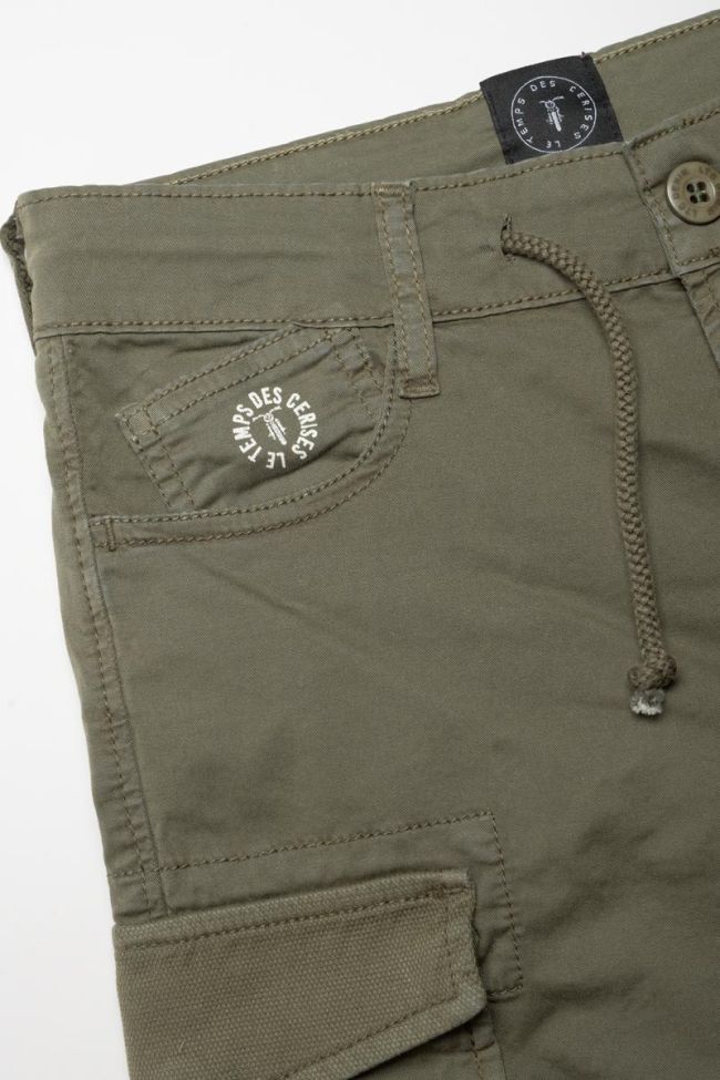 Khaki Moby Bermuda shorts