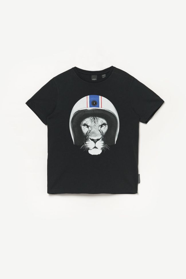 Printed black Santabo t-shirt