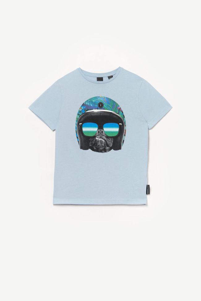Printed blue Sikesbo t-shirt