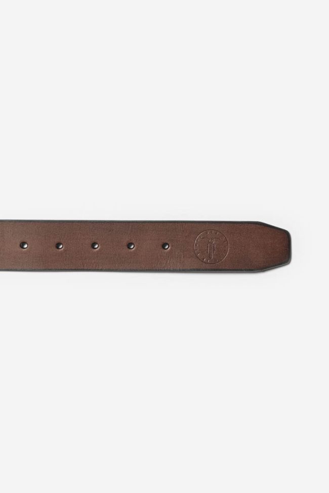 Brown leather Meral belt