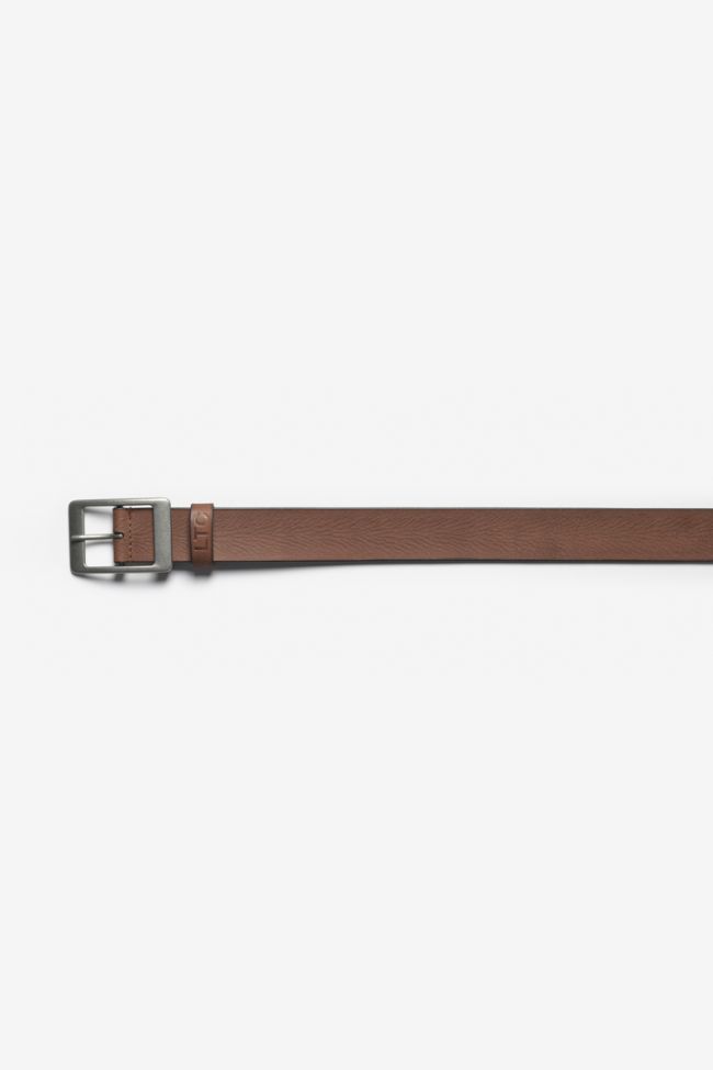 Brown leather Roni belt