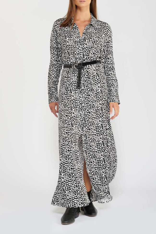 Abyss leopard print maxi dress