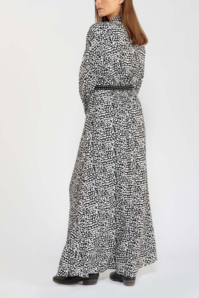 Abyss leopard print maxi dress