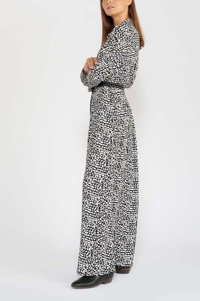 Abyss leopard print maxi dress