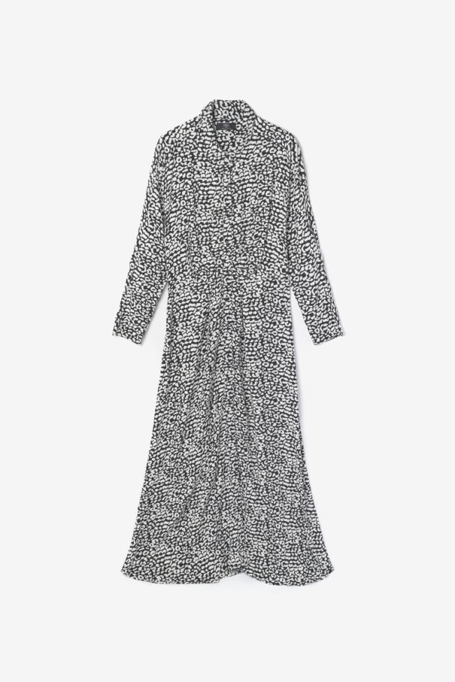 Abyss leopard print maxi dress