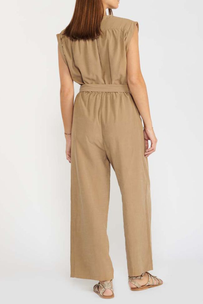 Sand Afro jumpsuit
