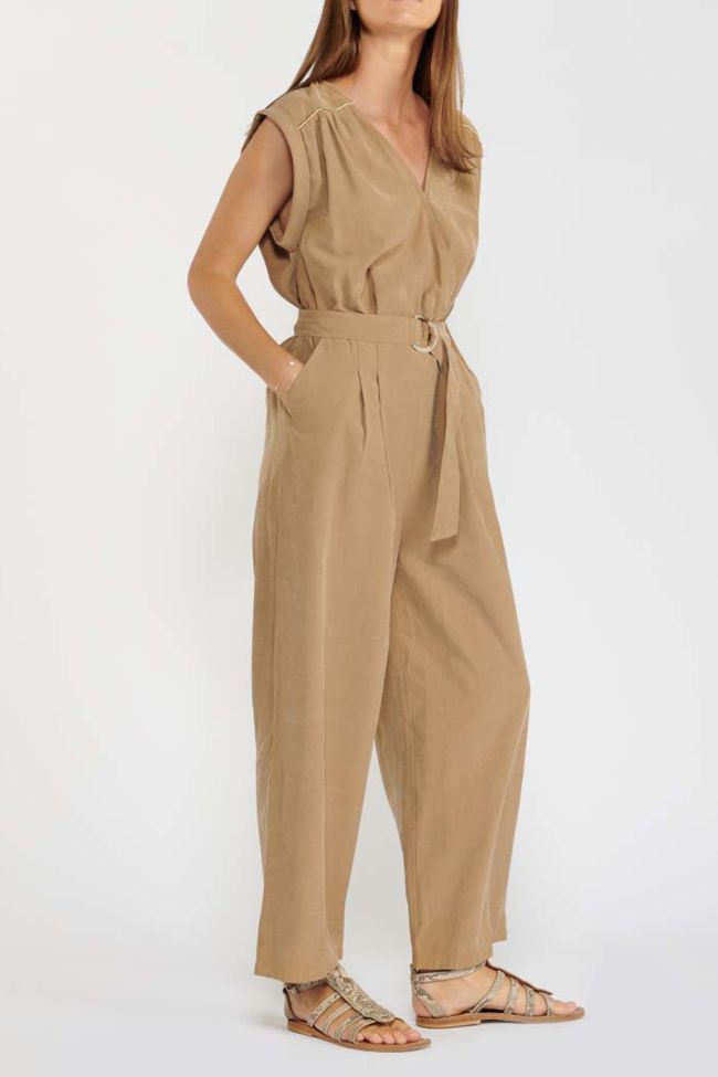 Sand Afro jumpsuit