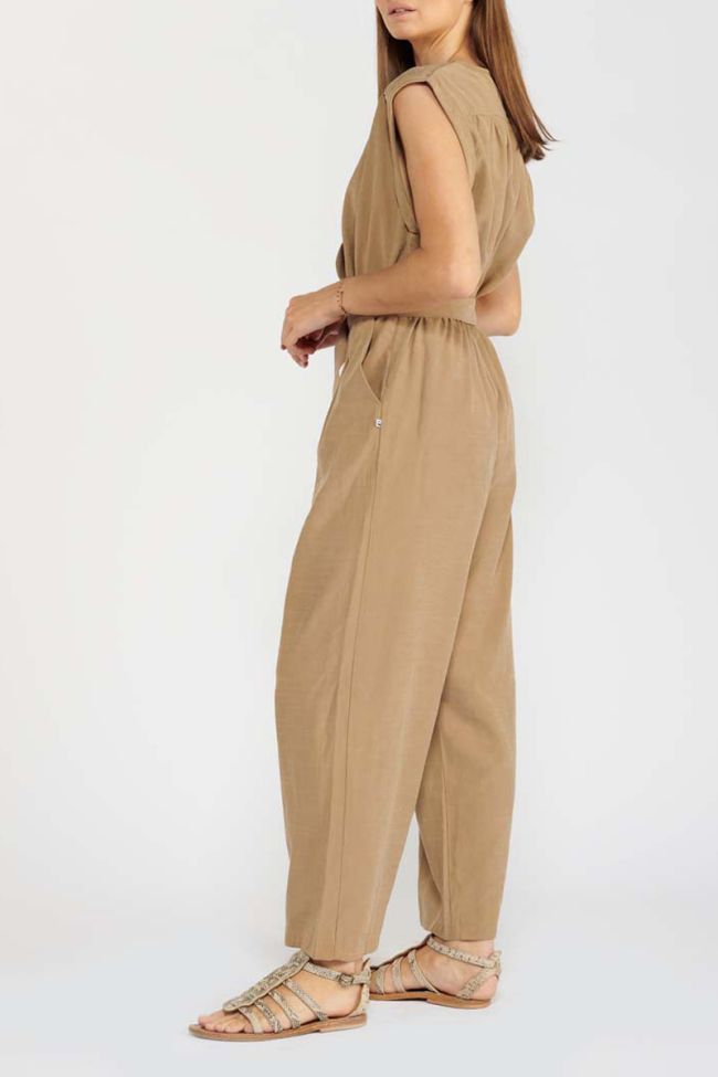 Sand Afro jumpsuit