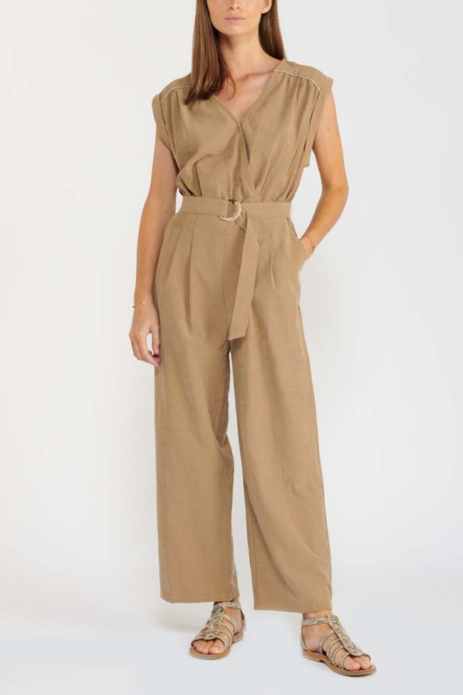 Sand Afro jumpsuit