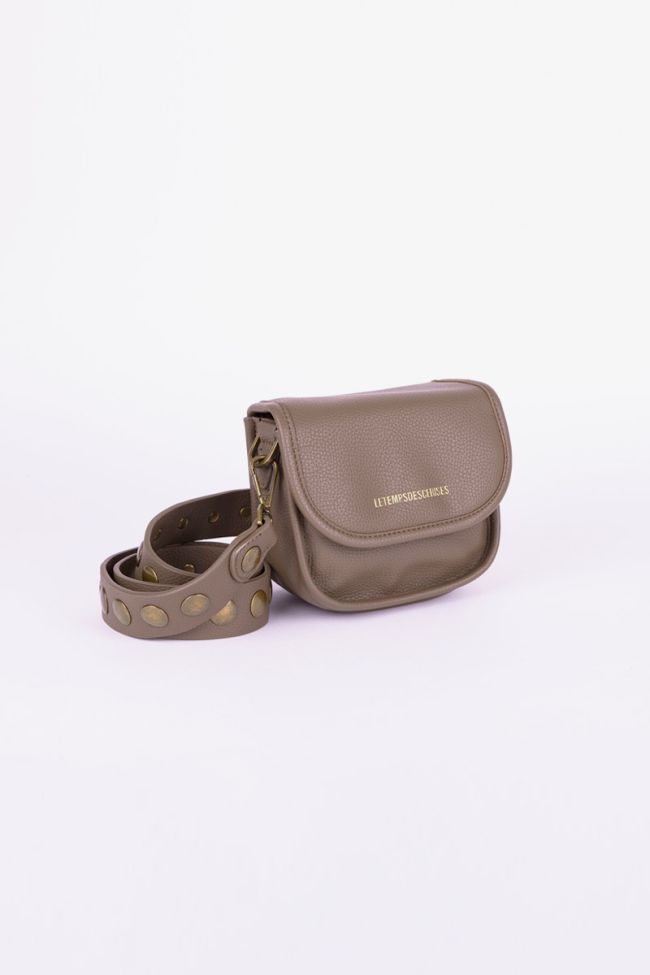 Khaki taupe Alex shoulder bag
