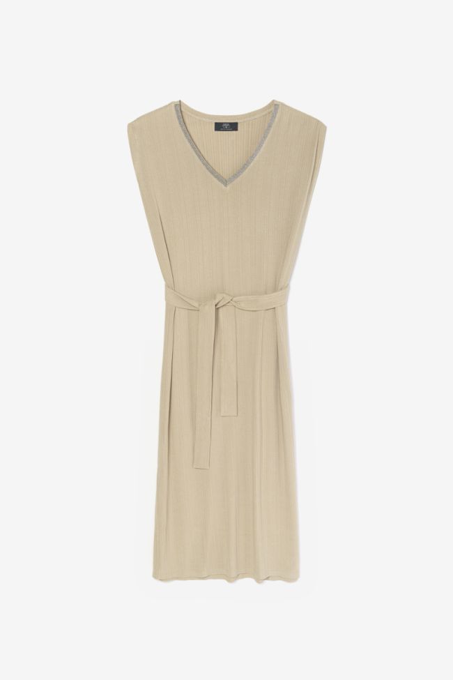 Beige Andy maxi dress