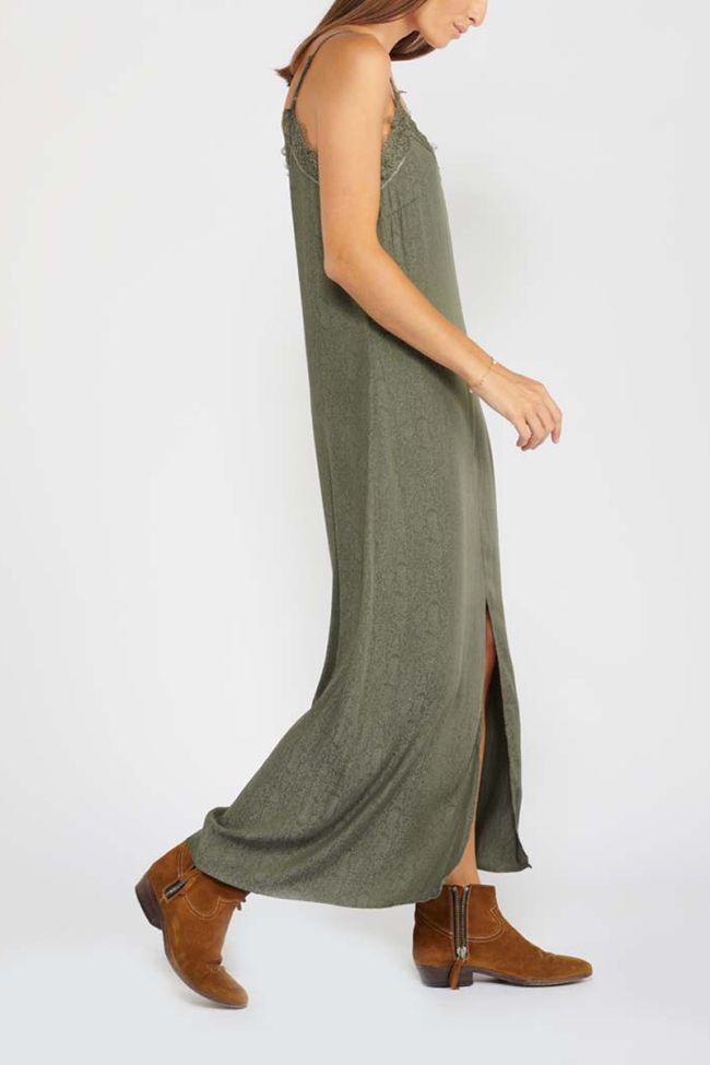 Khaki Arid maxi dress