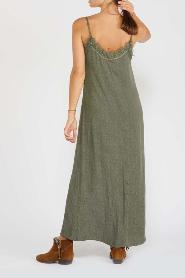 Khaki Arid maxi dress