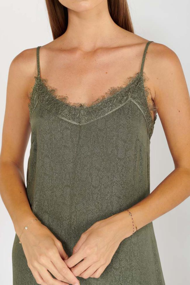 Khaki Arid maxi dress