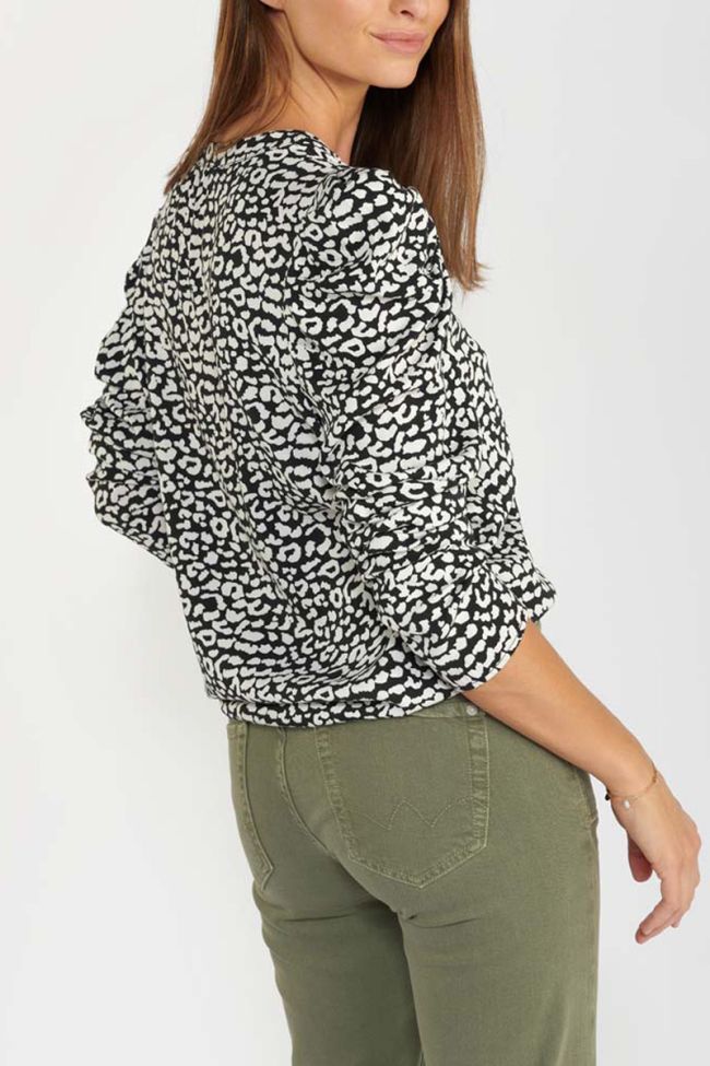 Leopard print Chama blouse