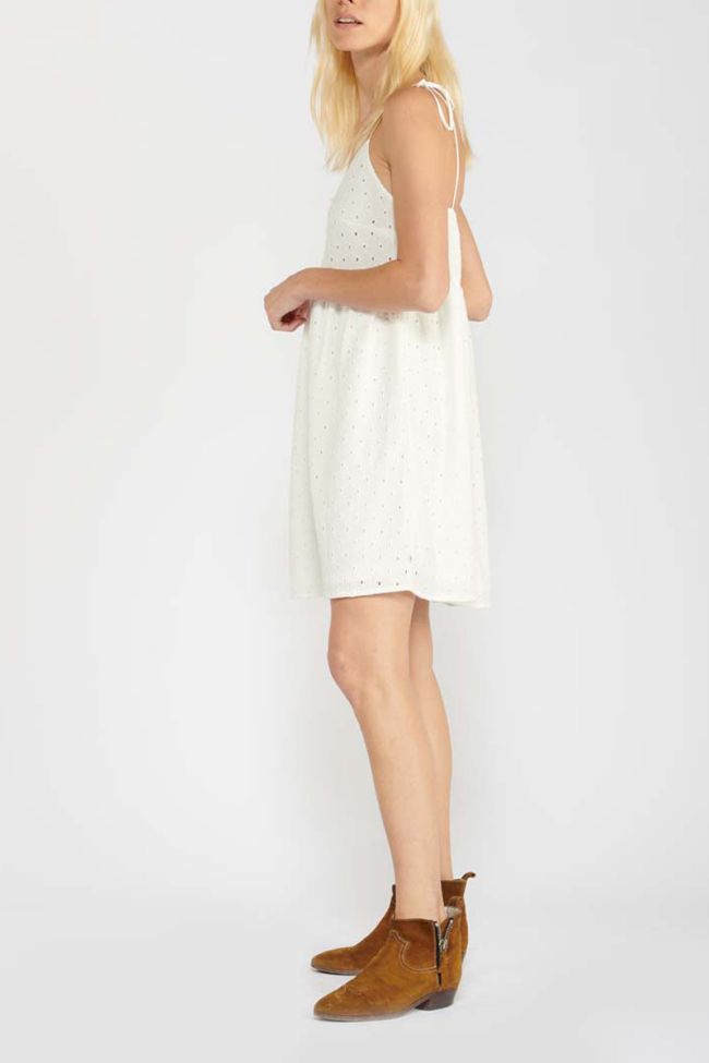 White Crispo dress