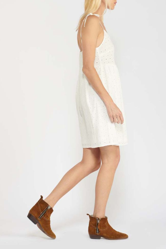 White Crispo dress