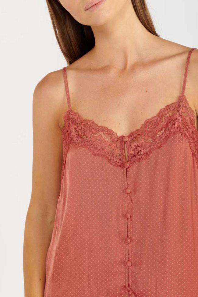Terracotta Doria camisole