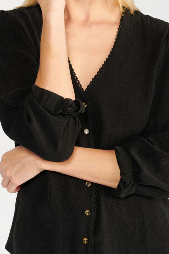 Black Ganda blouse