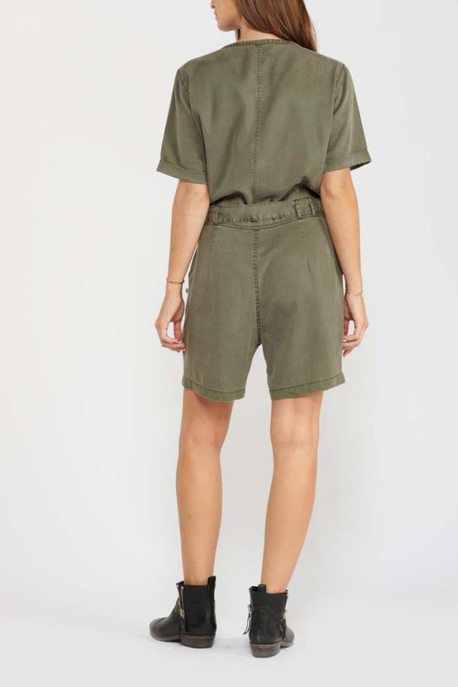 Khaki Jaco playsuit