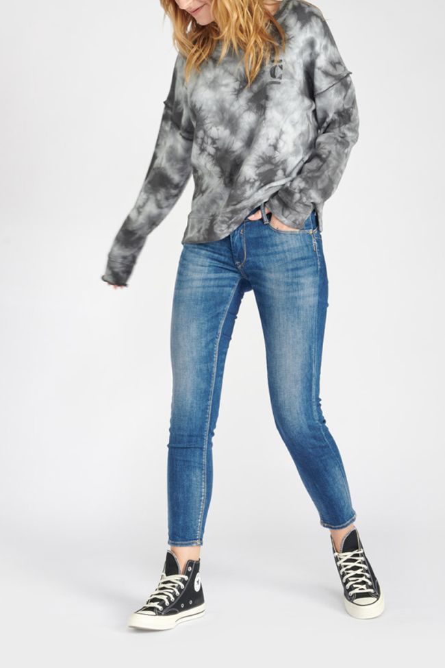 Grey tie-dye Jil sweatshirt