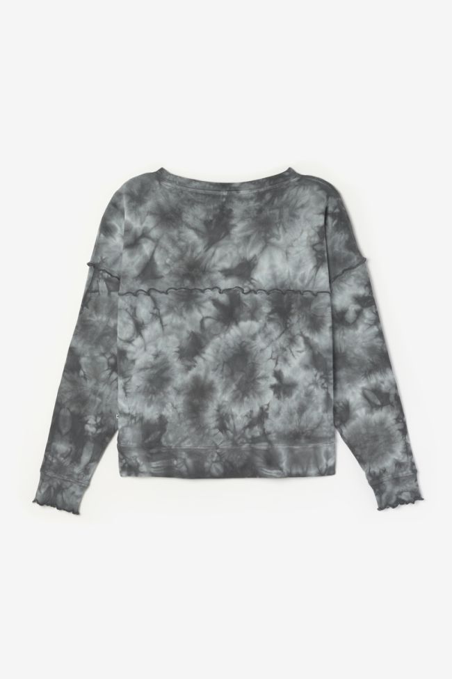 Grey tie-dye Jil sweatshirt