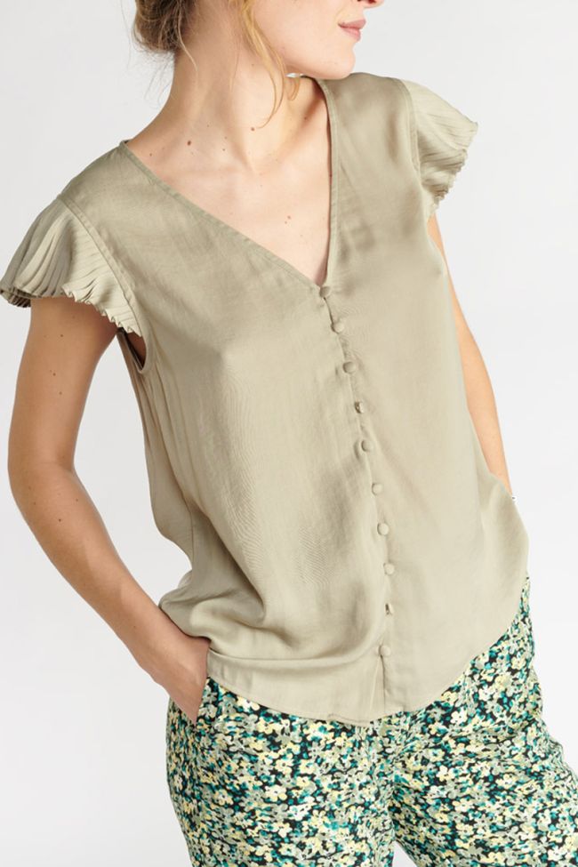 Light khaki Juana top