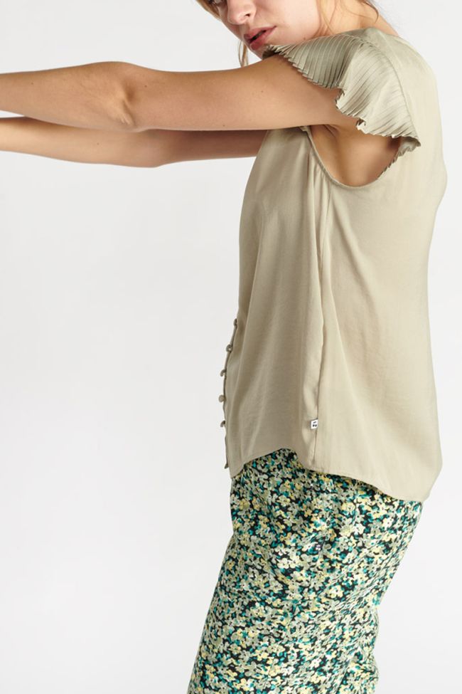 Light khaki Juana top