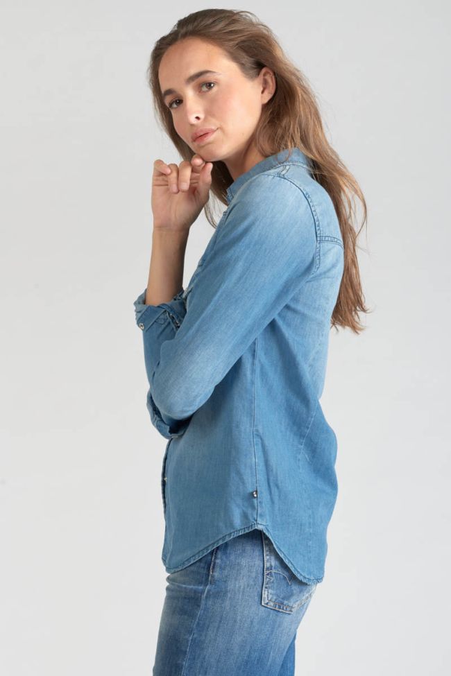 Light blue denim Juanita shirt