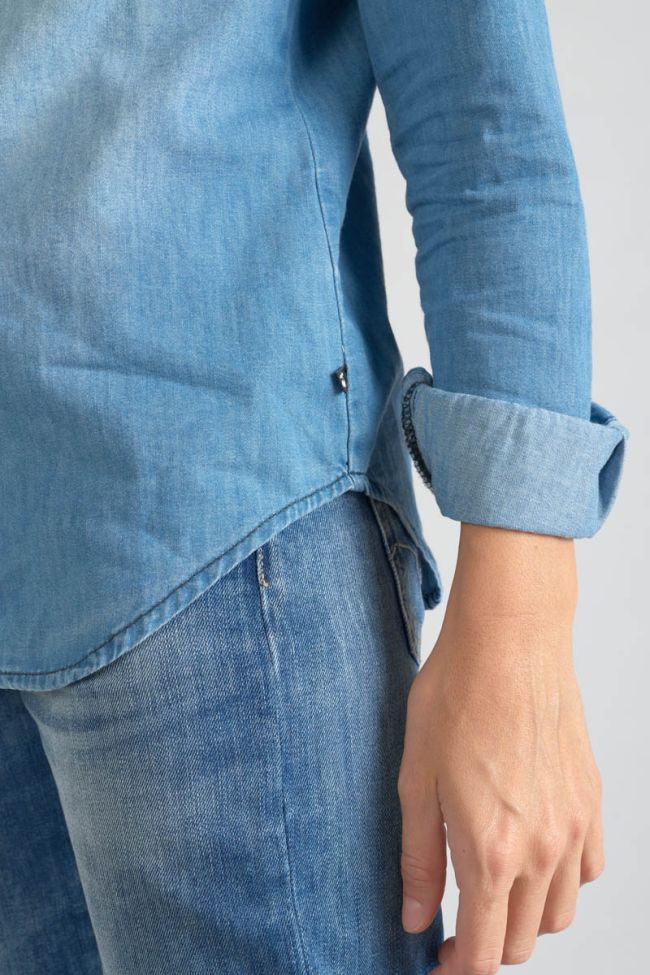 Light blue denim Juanita shirt