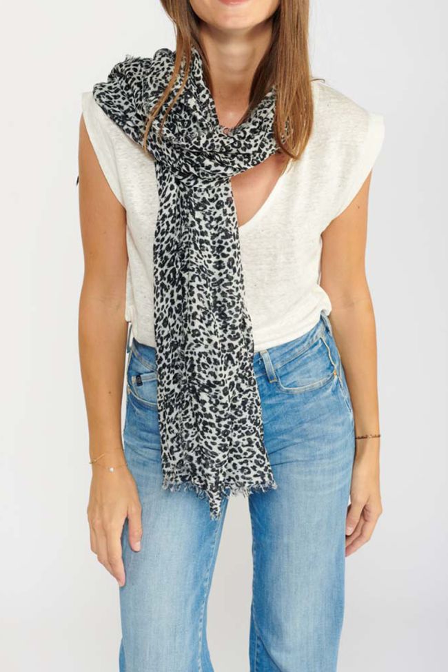 Leopard print Jungle scarf