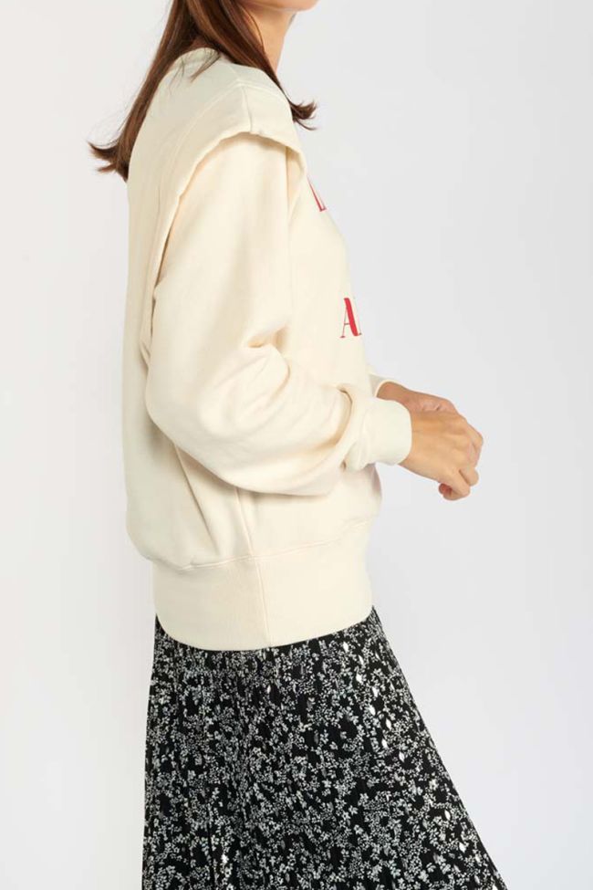 Cream Kilim sweatshirt