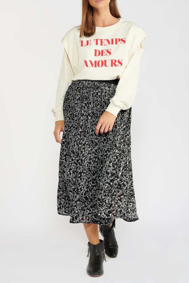 Cream Kilim sweatshirt