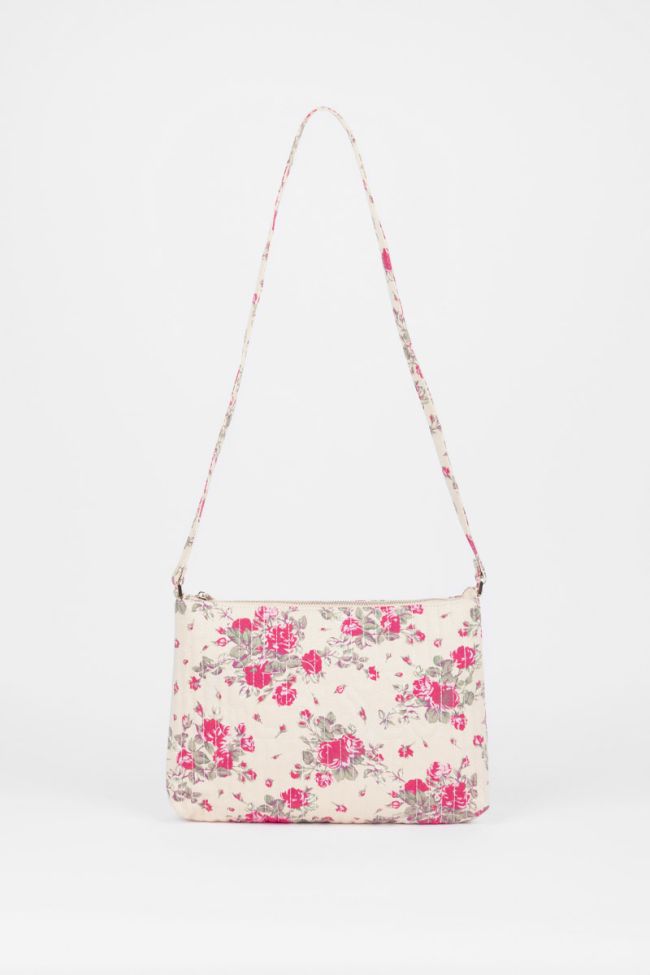 Lauri shoulder bag with rose floral pattern