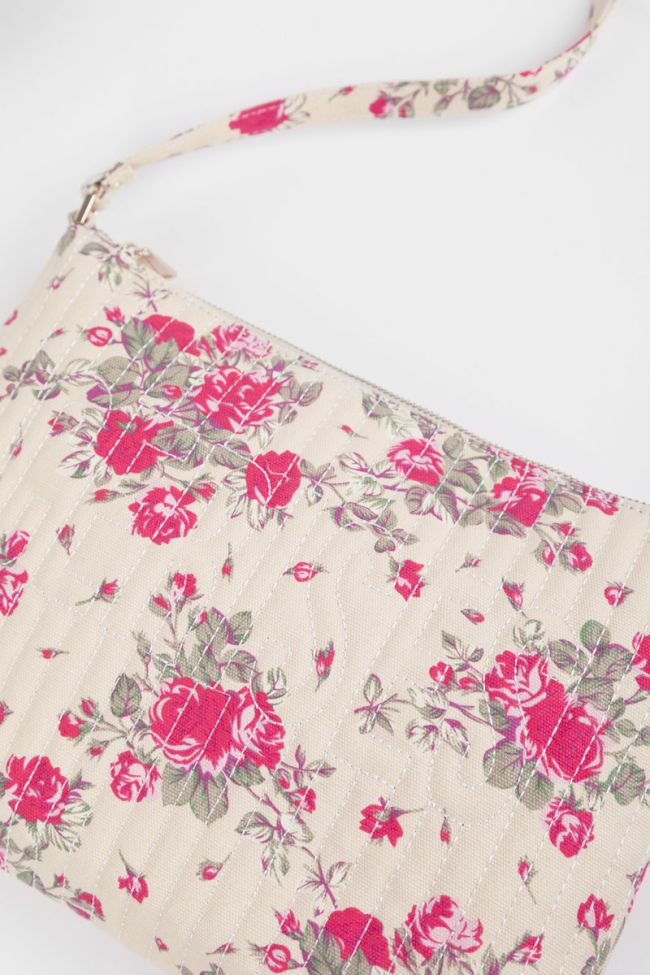 Lauri shoulder bag with rose floral pattern